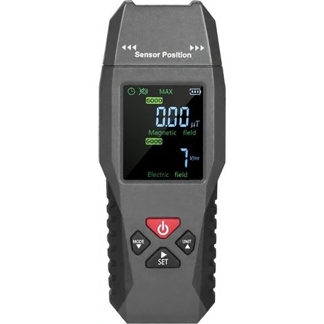 Détecteur de champ électromagnétique SMART SENSOR ST1393, mini-appareil numérique portable avec écran LCD, testeur de rayonnement électromagnétique. (1/5)