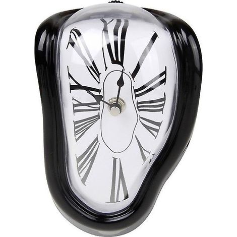 Horloge torsadée originale à angle droit avec affichage numérique - Design siège fondu Amazon (1/5)