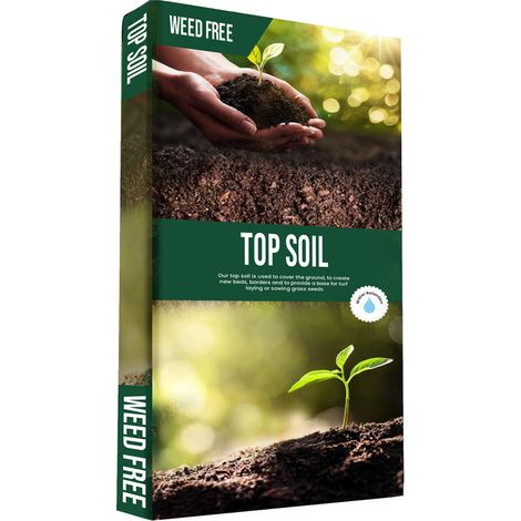 35 Litres Garden Top Soil With Essential Nutrients Ideal For General Planting