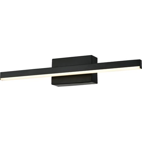 Applique Linea nera 40 cm LED 5W 4000K IP44 Reality