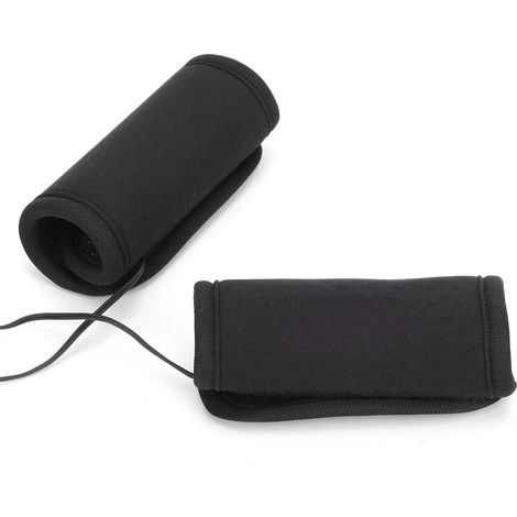 Poignées chauffantes USB pour guidon de moto, 3 niveaux de chauffe, antidérapantes, de rechange pour guidon de 2232 mm / 0,913 pouce. (1/5)