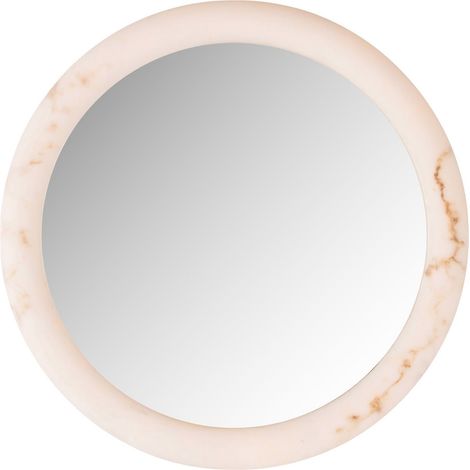 Applique murale miroir lumineux blanc - blanc effet marbre (1/5)