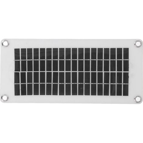 Chargeur solaire portable avec panneau et contrôleur intelligent intégré, 10 W, 12 V, pour voiture et camping-car. (1/5)