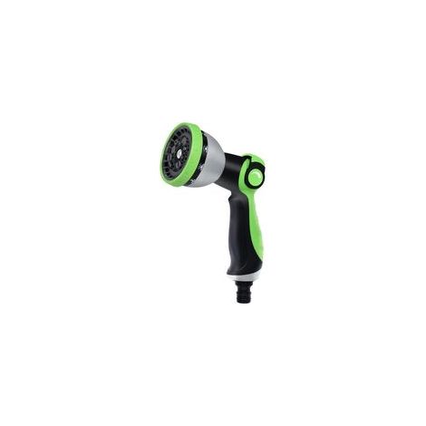 Pistolet Arrosage Jardin Embout Tuyau d'Arrosage,10 Motifs réglables Pistolet Arrosoir,Pistolet d'Arrosage de Pulvérisateur pour Irrigation de Jardin et des Plantes,Répondre à tous vos besoins(vert) (1/5)