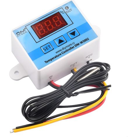 12V DC Digitaler Temperaturregler - 1 Stück - Schaltmodul - Präzise Steuerung - Für Inkubatoren und Klimaanlagen (1/5)