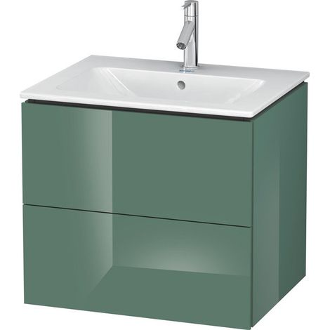 Meuble sous-vasque L-CUBE 620x481x550mm jade