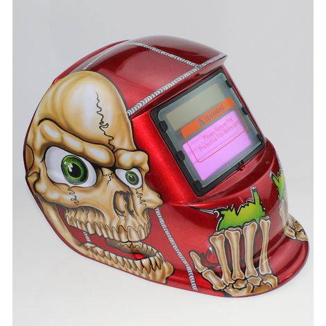 ZOLGINAH Casque de Soudure Automatique - Masque de Soudure avec 2 Lentilles et 2 Capteurs de filtre à ombre réglables DIN9-13 pour le soudage à l'arc de MIG TIG MAG [Classe énergétique A+++] (1/5)