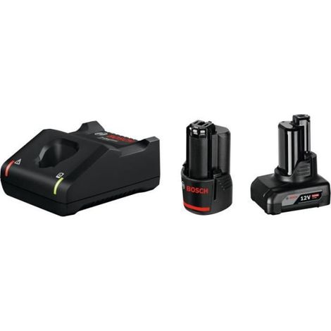 Set 2 Batteries Bosch Professional GBA 2,0Ah + 4,0Ah - 1600A01NC9 (1/2)