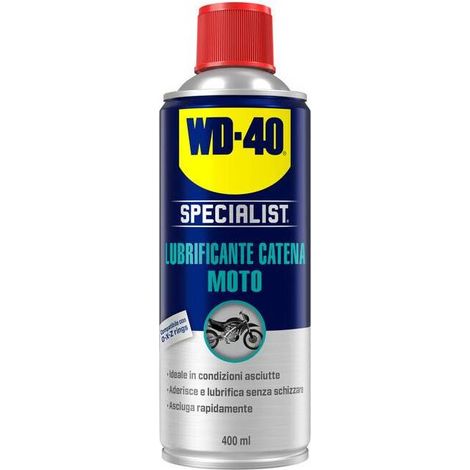 WD-40 SPECIALIST MOTO LUBRIFICANTE CATENA 400 ML