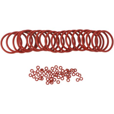 Jiawu Wasserdichter Silikon-O-Ring für Kaffeemaschinen, 120 Stück, Brühgruppe, Dichtungsringe für Kaffeemaschinen-Pads, Küchenzubehör.