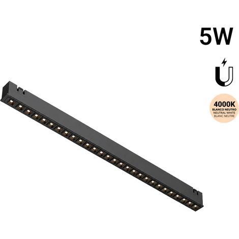 Luminaria Lineal Para Carril Magnético - 5W - 24º - 5mm - (1/5)