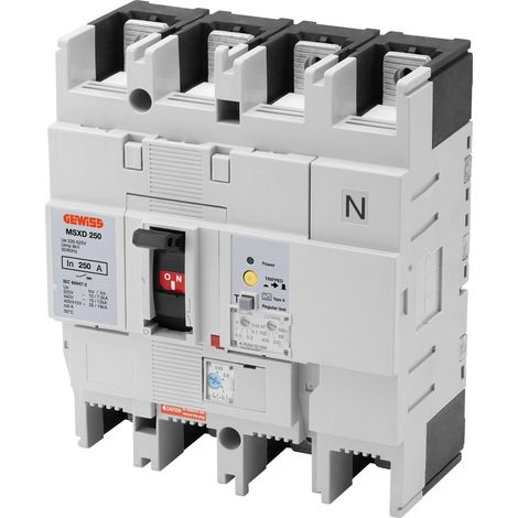 MSXD 250 3P+N 250A 25kA TrMf Term.FC GEWISS GWD9558