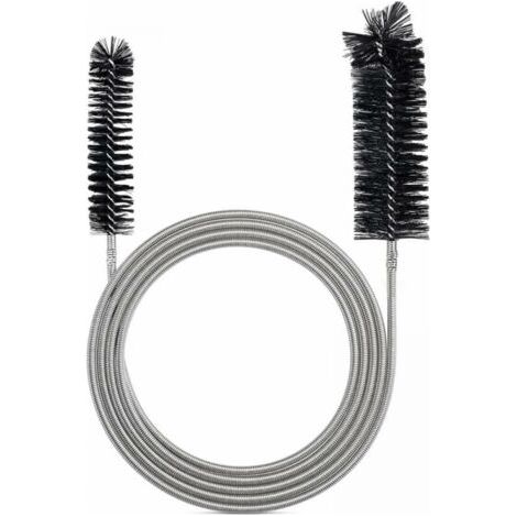 1PC Noir(2M)-Brosse de nettoyage flexible pour tube d'alimentation - Outil de nettoyage de tuyau (1/4)