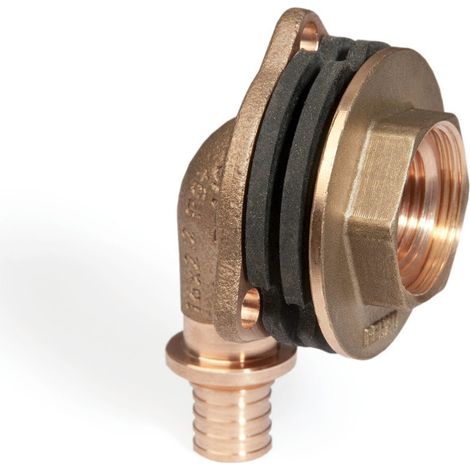 RAUTITAN RX+ 16 - Rp 1/2 équerre de raccordement pour réservoir encastré