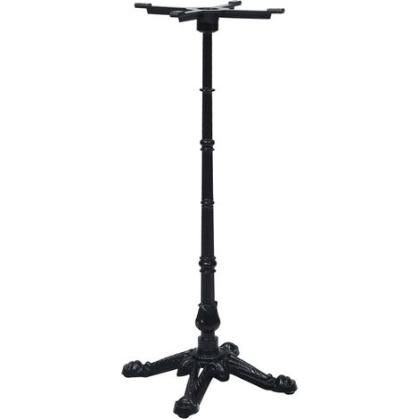 Bistrotisch-Gestell Schwarz 52x52x108 cm Gusseisen