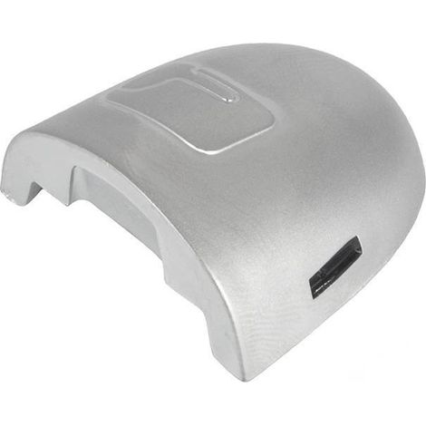 Cubierta de manija de puerta exterior plateada para Renault Scenic II 03-09 SIN orificio