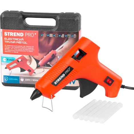 Heißklebepistole Strend Pro, im Koffer, 60-80 W, für 11 mm Klebestifte (1/5)