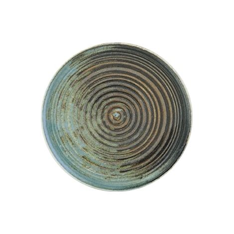 Saturnia Siviglia Piatto Frutta D 21 Cm Porcellana Decorato Radial