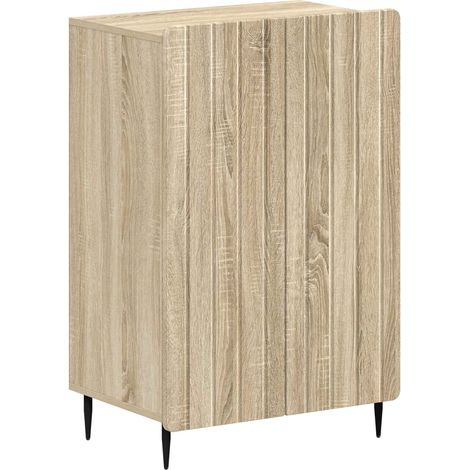 Armario Zapatero ZWOLLE 59,5 x 39,5 x 91,5 cm Roble Sonoma vidaXL (1/5)