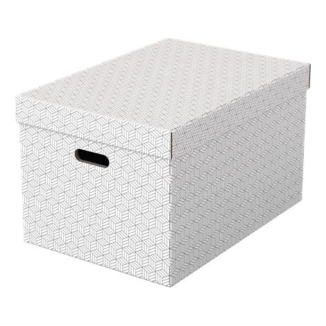 Pack 3 Cajas Blancas 510X355X305Mm Esselte 628286