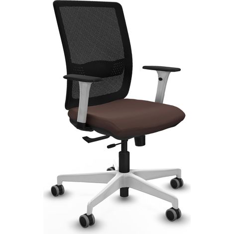 Sedia da ufficio piqueras y crespo Haches bianco schiuma ergonomica (1/2)