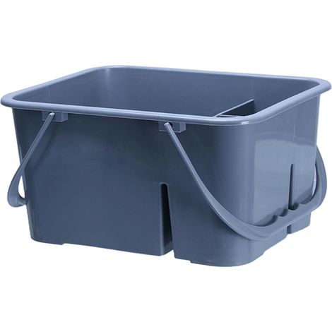 Panier de rangement pour outils à 4 compartiments pour un gain de place, conception cubique avec larges poignées pour un transport et un levage faciles, plusieurs compartiments (1/5)