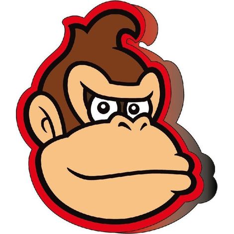 Super Mario Bros Donkey Kong 3D cuscino