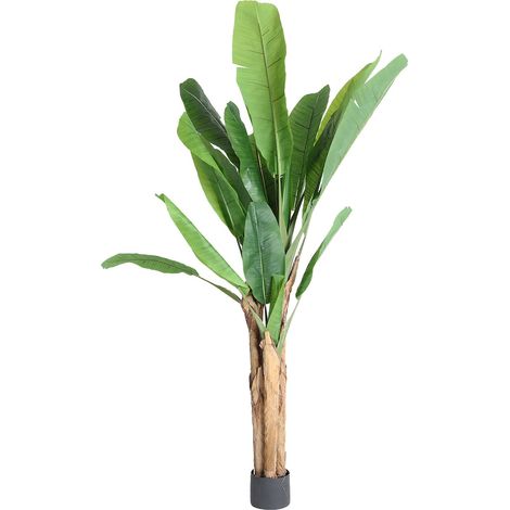 Bananier artificiel contemporain - vert (1/5)