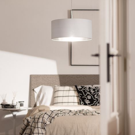 Lampada a Sospensione Lino Reflect Bianco (1/5)