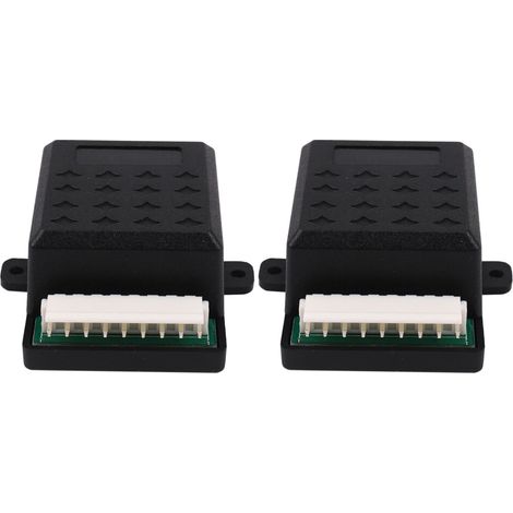 Due sistemi universali di ripiegamento e chiusura degli specchietti retrovisori laterali per auto, adatti a tutti i modelli di auto. (1/4)