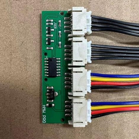 4-Pin 12V 4-in-1 Quadratischer Lüftersimulator Emulator Speziell für S19k Pro Lüfter-Spoofer Dummer (1/5)