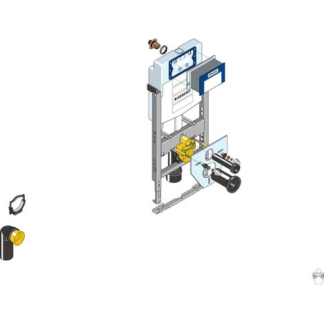 Élément de montage Huter WWC UP320, boîte électrique pour cloisons sèches, construction en saillie et encastrée