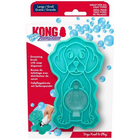 Kong - ZoomGroom Bubbles - 11.5 x 7 x 7 cm