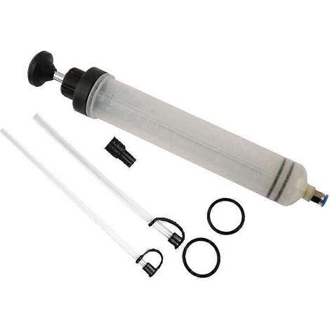 Extracteur de fluides automobiles, pompe à vide manuelle pour carburant, 500 ml (1/5)