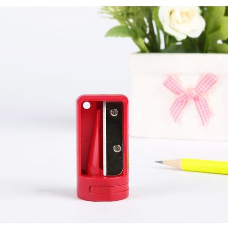 10pcs (Red)Carpenter/Woodworker Pencil Sharpener Carpentry Pencil Cutter Razor Narrow Sharpening Tool Woodworking Hand Tools