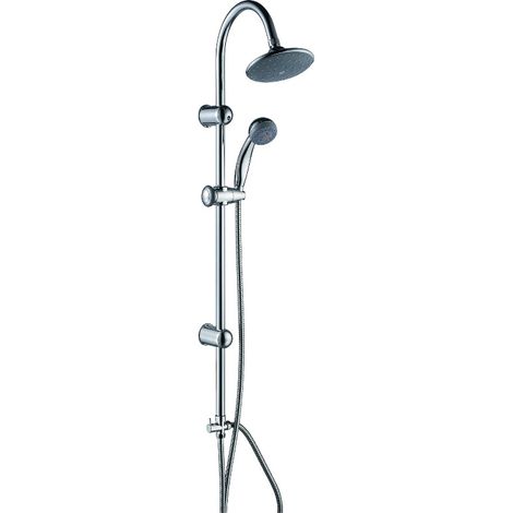 Colonna doccia Myra cromata H101 con soffione tondo 15 (1/2)