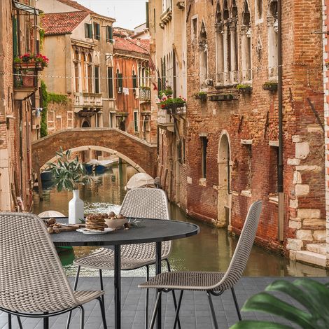 Papier peint panoramique - Venise - 390 cm x 262 cm (1/4)