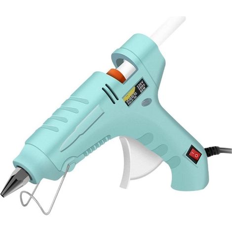 Pistolet à colle chaude, 2 pièces 20W pistolet à colle thermofusible avec 7mm bâtons de colle Mini pistolets industriels température de chaleur thermo électrique bricolage outil de réparation pistolet (1/5)
