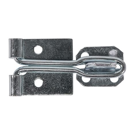TIMCO Hasp & Staple Wire Pattern Silver - 4"