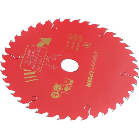 Lame de scie circulaire à denture carbure pour le travail du bois, outil de coupe 200 x 1,7 x 25,4 - 40 dents (1/5)