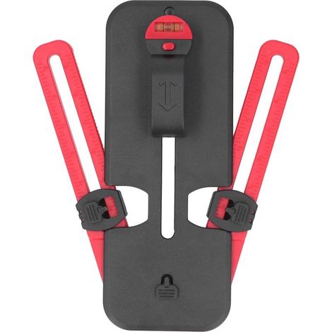 Kit de Suspension d'image,Outil de Suspension de Cadre Photo Pliable avec Niveau à Bulle,Outil de Suspension d'image pour marquer la Position du Cadre Photo Suspendu (1/5)