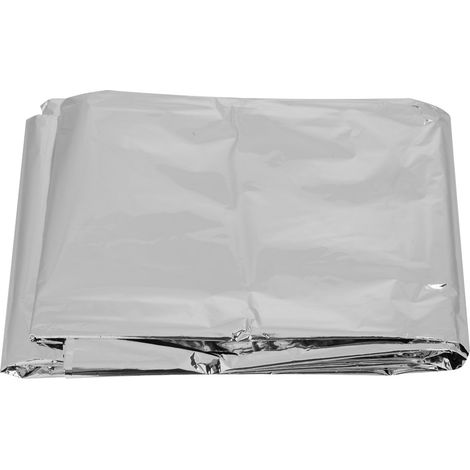 Couverture de survie réfléchissante pour randonnée, camping et situations d'urgence