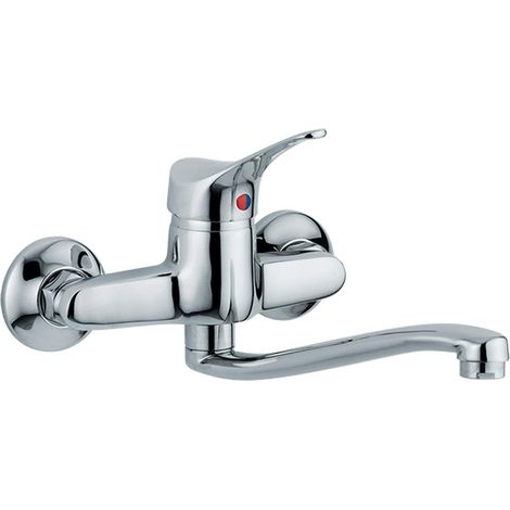 Ambrosiana sei14070000 Robinet mitigeur évier avec pivotant, chrome (1/3)