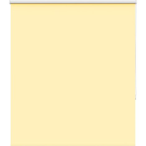 Verdunkelungsrollo Gelb 135x175cm Stoffbreite 131,6cm Polyester