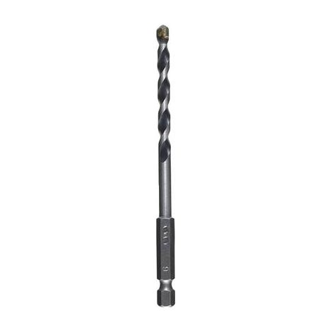 kwb 421006 acier à métaux Foret pour la pierre 6 mm Longueur totale 75 mm 1/4" (6,3 mm) 1 pc(s) Y760132 (1/3)