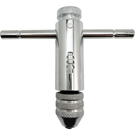 Giramachos "t" con carraca m5-m12 100 mm (1/2)