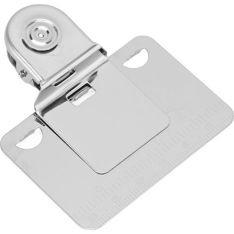Mètre ruban à pince en acier inoxydable pour le travail du bois, outil de mesure pratique et précis pour outils de mesure. (1/5)