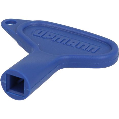 Clé à 4 pans pour porte cheminée plastique 7 mm