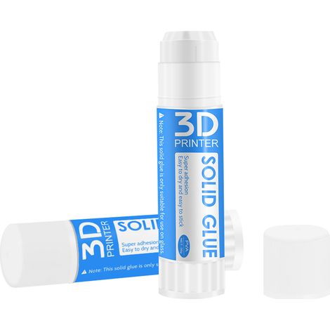 Lot de 3 bâtonnets de colle solide pour imprimante 3D, anti-déformation des bords, non toxique et lavable, pour plateau chauffant et plaque de verre. (1/3)