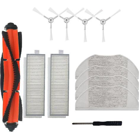 Hauptbürste, Seitenbürste, Filter, Wischmopp-Set für Xiaomi Mijia G1 Mjstg1 (1/4)